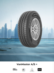 Petlas 185/75 R16 C TL 104/102R 8PR VANMASTER + A/S Kamyonet Dört Mevsim Lastiği (Üretim Tarihi:2025)